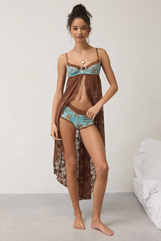 Out From Under Afterglow Lace Trim Boyshort Underwear #4