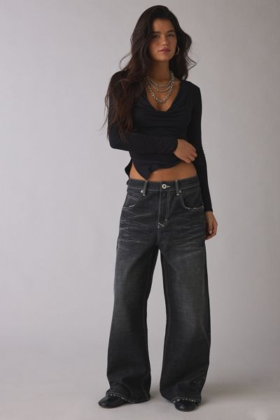 BDG Jaya Wash Effect Baggy Boyfriend Jeans