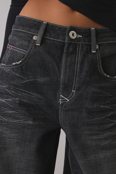 BDG Jaya Wash Effect Baggy Boyfriend Jean
