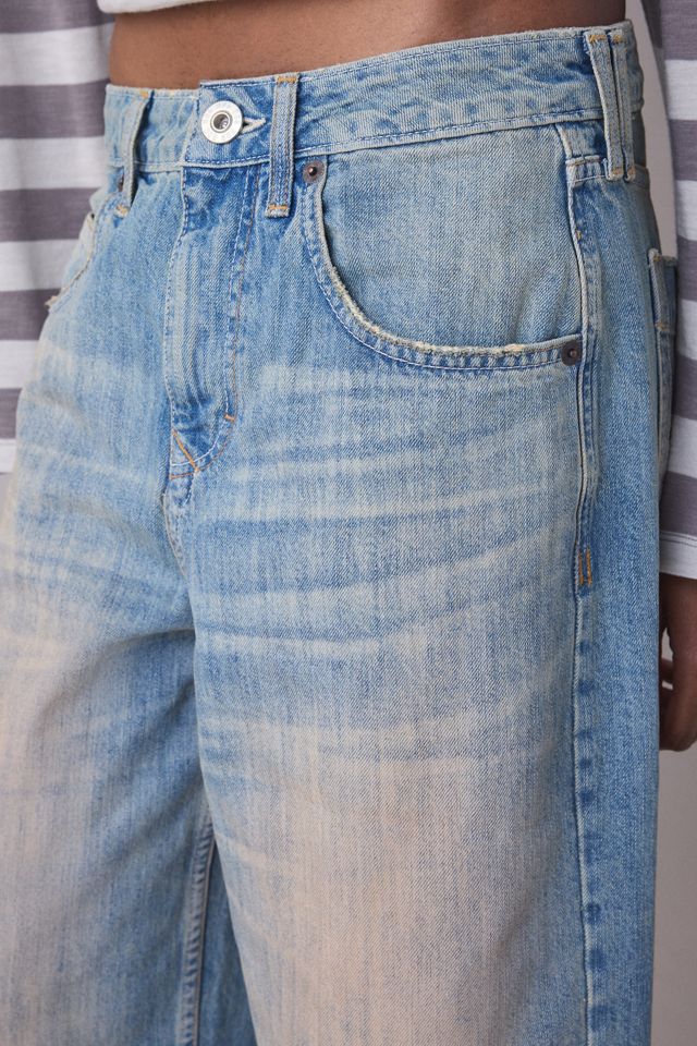 Jeans boyfriend amples Jaya à effet délavé BDG #2