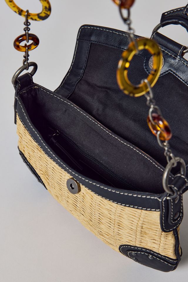 Silence + Noise Ibiza Raffia Shoulder Bag #3