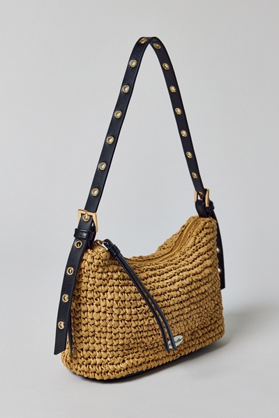 Kimchi Blue Lucia Raffia Shoulder Bag