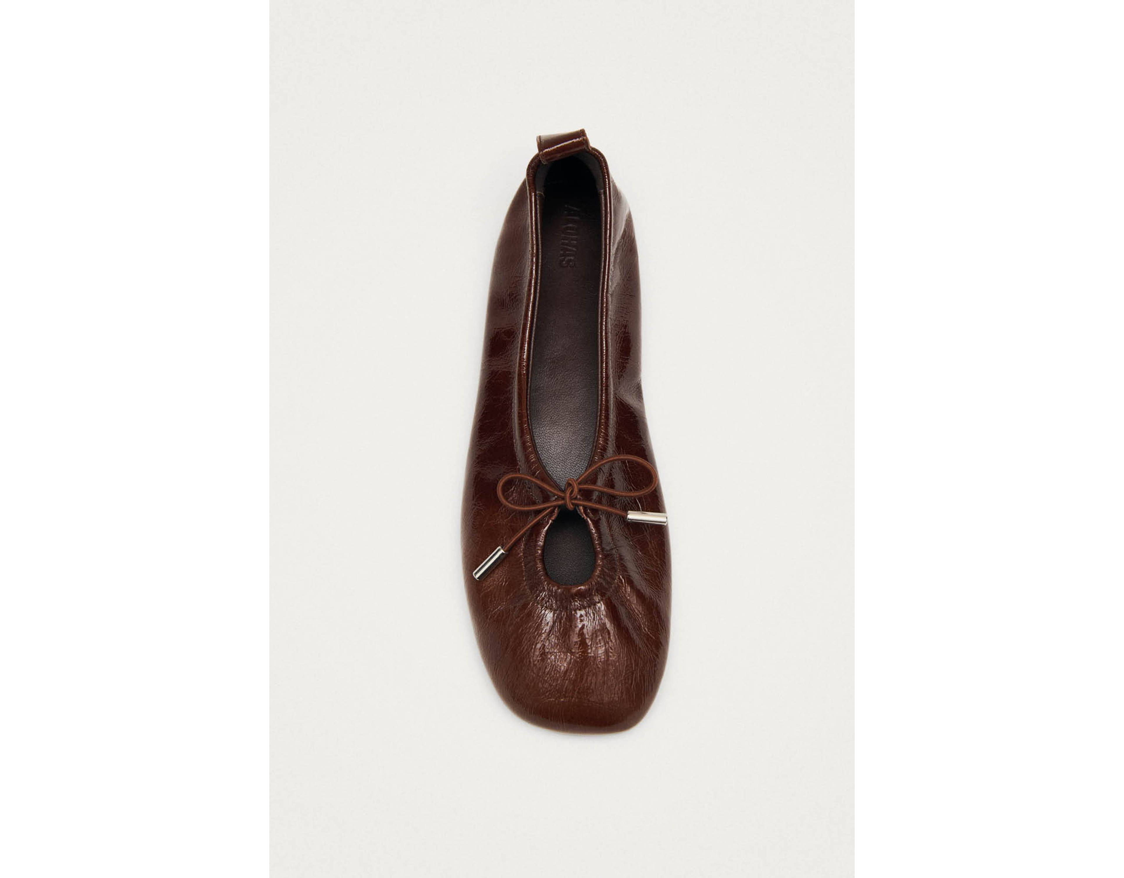 ALOHAS Rosalind Patent Leather Ballet Flats