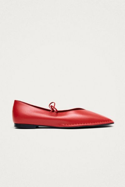 ALOHAS Sway Leather Ballet Flats