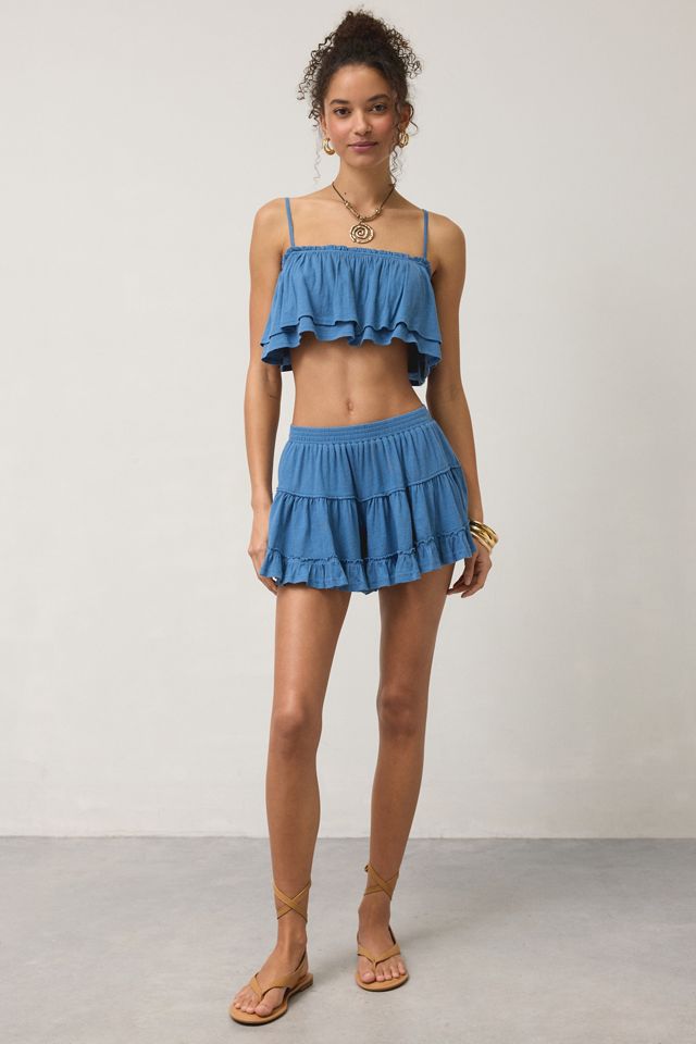 Out From Under Summer Lovin' Tiered Ruffle Skirt 2-Piece Set #6