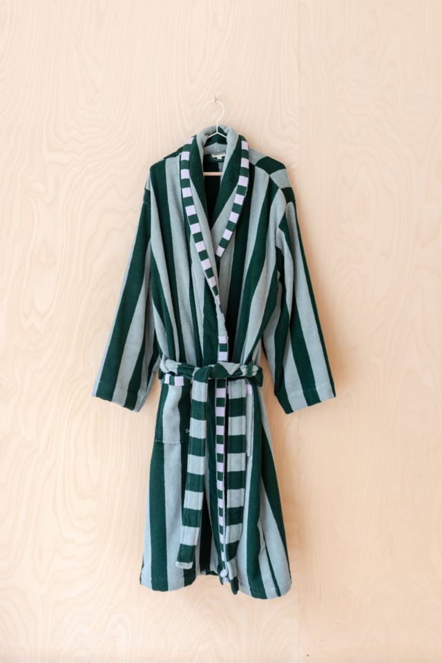 TBCo Striped Cotton Bath Robe #1