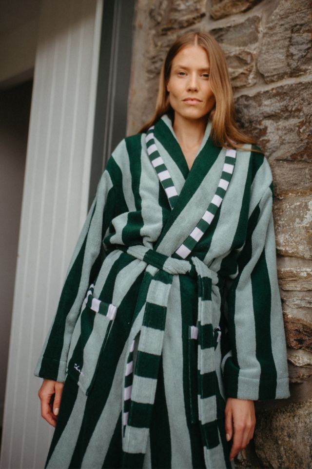 TBCo Striped Cotton Bath Robe #2