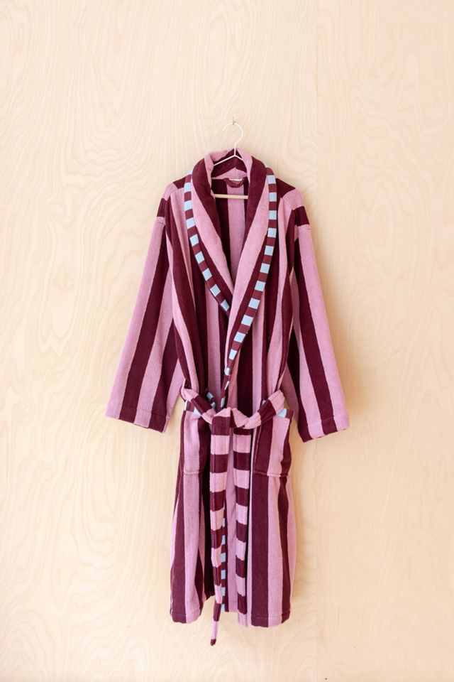 TBCo Striped Cotton Bath Robe #1