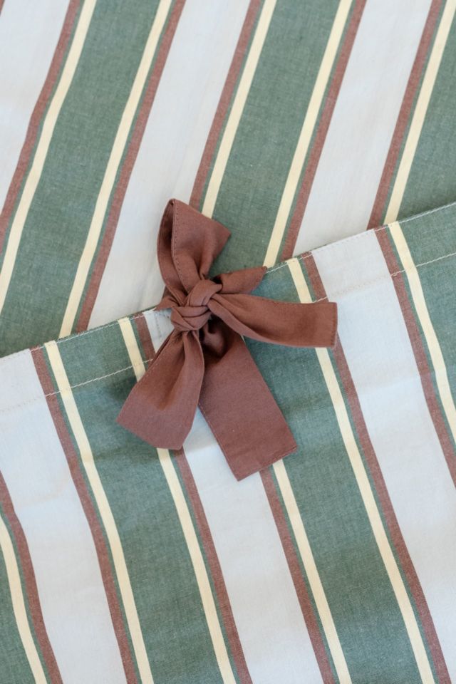 TBCo Striped Cotton Duvet Bedding Set #4