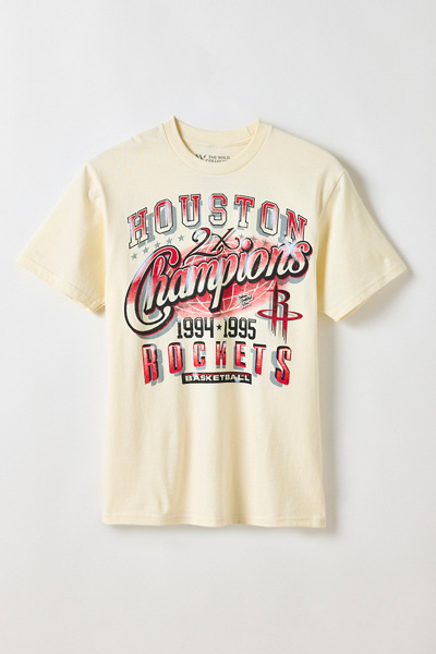 NBA Vintage Graphic Tee in White/Houston Rockets, Men’s at Urban Outfitters
