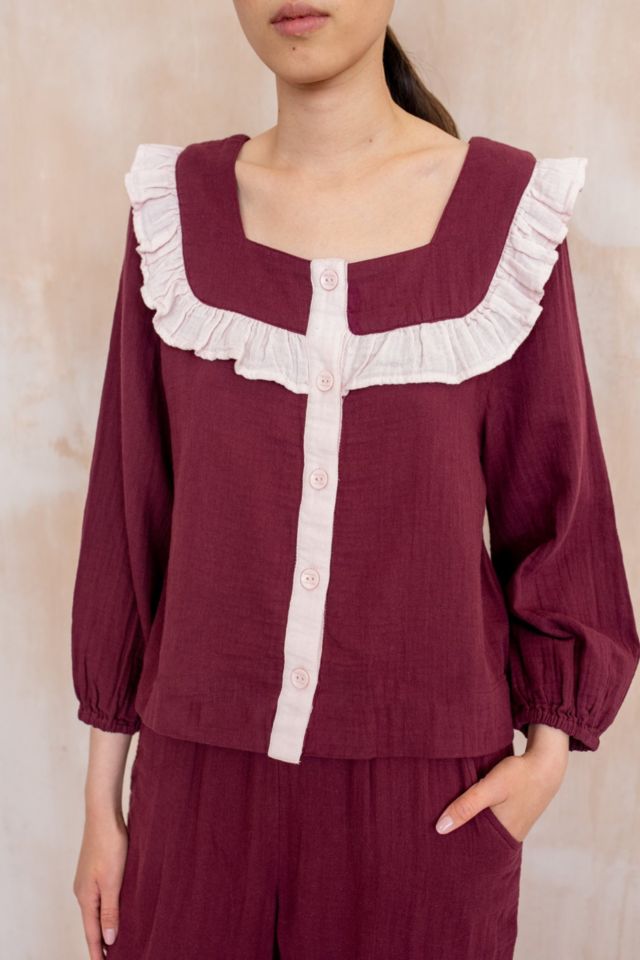 TBCo Cotton Ruffle Pajama Set #2