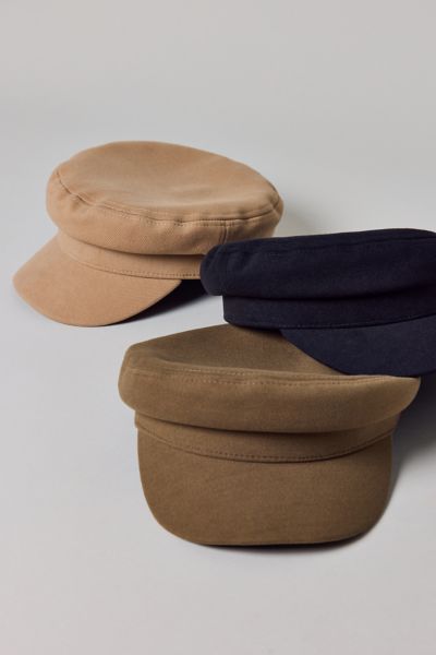 Urban Outfitters Twill Cabbie Hat In Tan, Women's At  In Brown