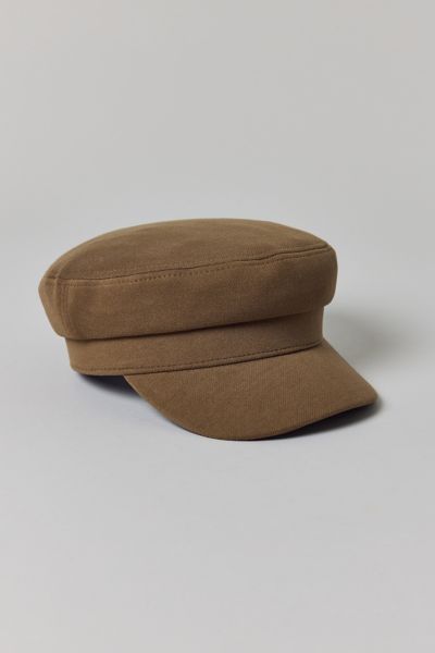 Urban Outfitters Twill Cabbie Hat In Olive, Women's At  In Green