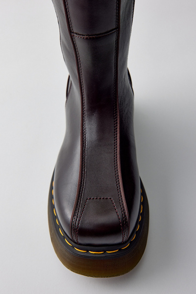 Dr. Martens Women's Buzz Hi Leather Boot in Dark Brown, Women's at Urban Outfitters