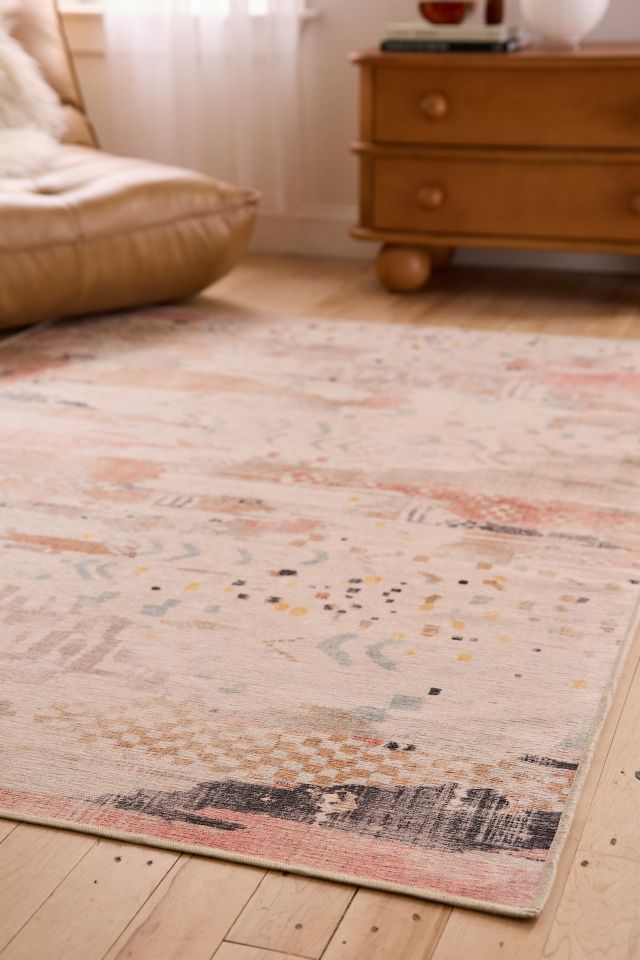 Gaia Chenille Washable Rug #1
