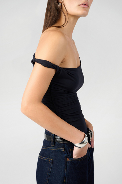 WeWoreWhat Twisted Off-The-Shoulder Top