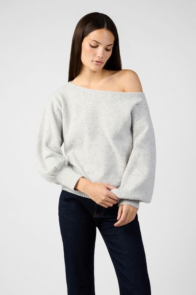 Vintage 90s Dark Grey V-Neck Lambswool Sweater | Urban Outfitters