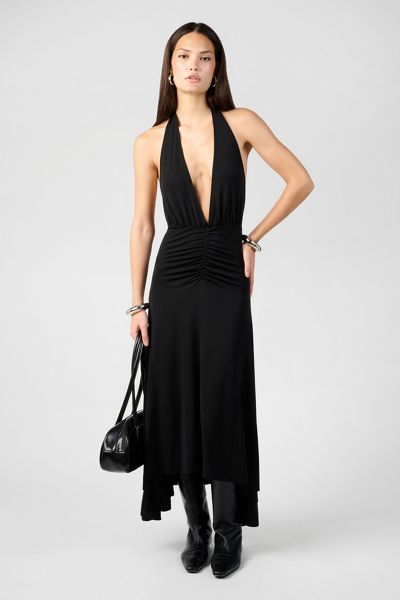 WeWoreWhat Halter Midi Dress