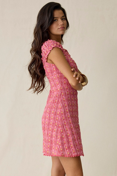 Jacquie The Label Amara Sweetheart Puff Sleeve Mini Dress