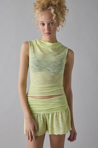 Ensemble 2 pièces court semi-transparent Out From Under Sunset Swit