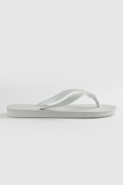 Havaianas Top Flip Flop Sandal In White, Women's At Urban Outfitters In White