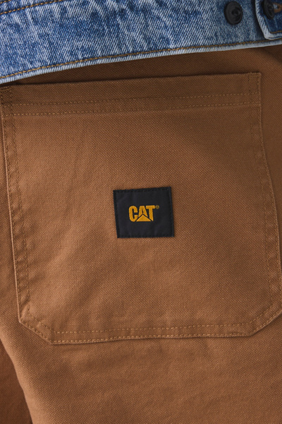 CAT Double Knee Straight Leg Canvas Pants