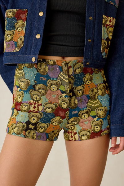 Jacquie The Label Bearlyn Jacquard Micro Short