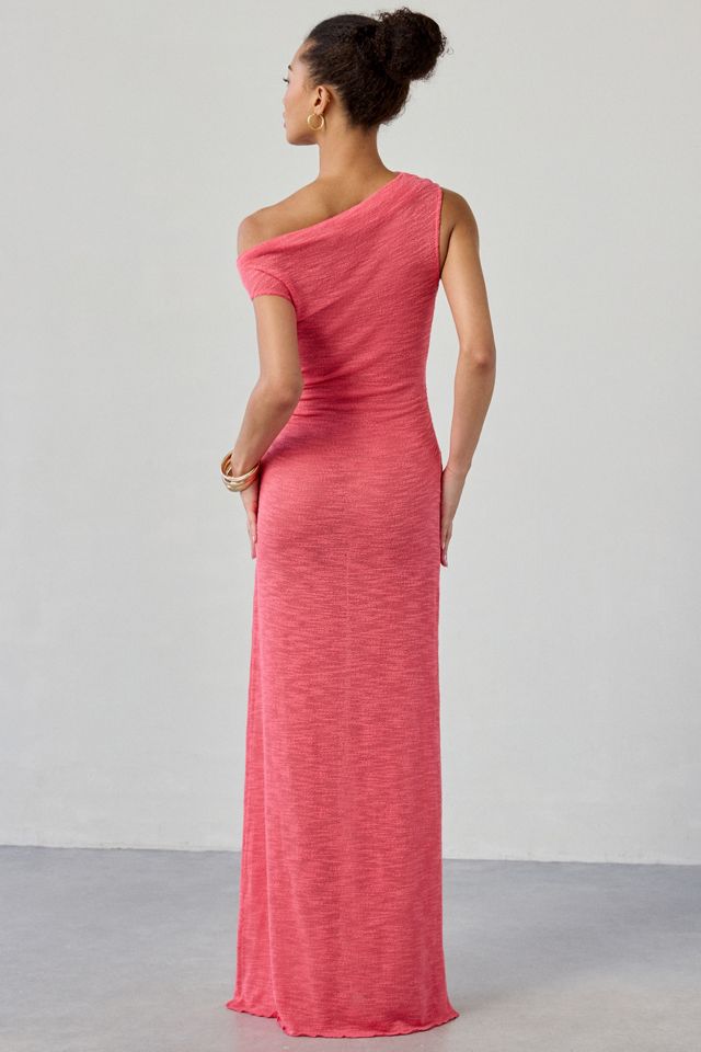 Out From Under Sunset Swit Semi-Sheer Off-Shoulder Slip Maxi Dress | Urban  Outfitters