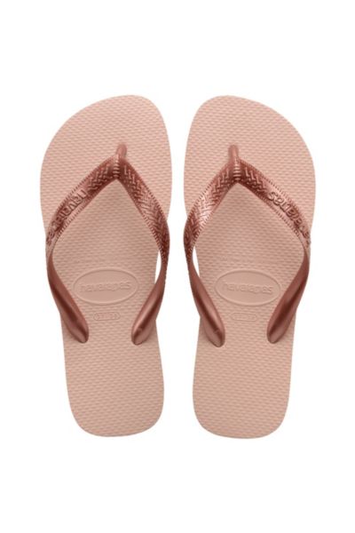 Havaianas Top Tiras Flip Flop Sandal In Ballet Rose, Women's At Urban Outfitters In Pink