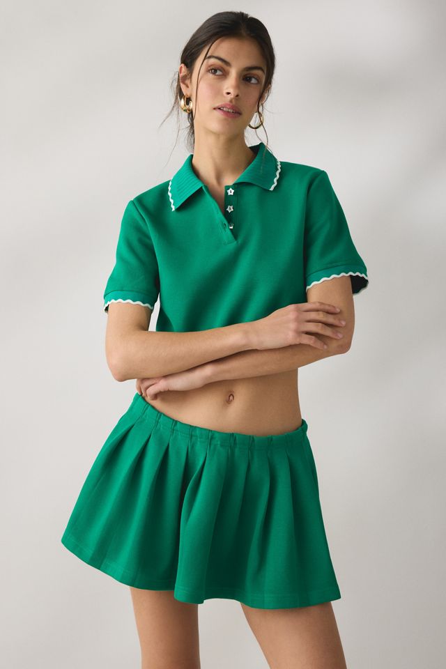 Mini-jupe-short plissée Sonnet de Jaquie The Label #1