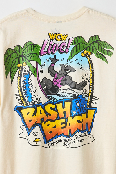 WWE WCW Bash At The Beach Graphic Tee