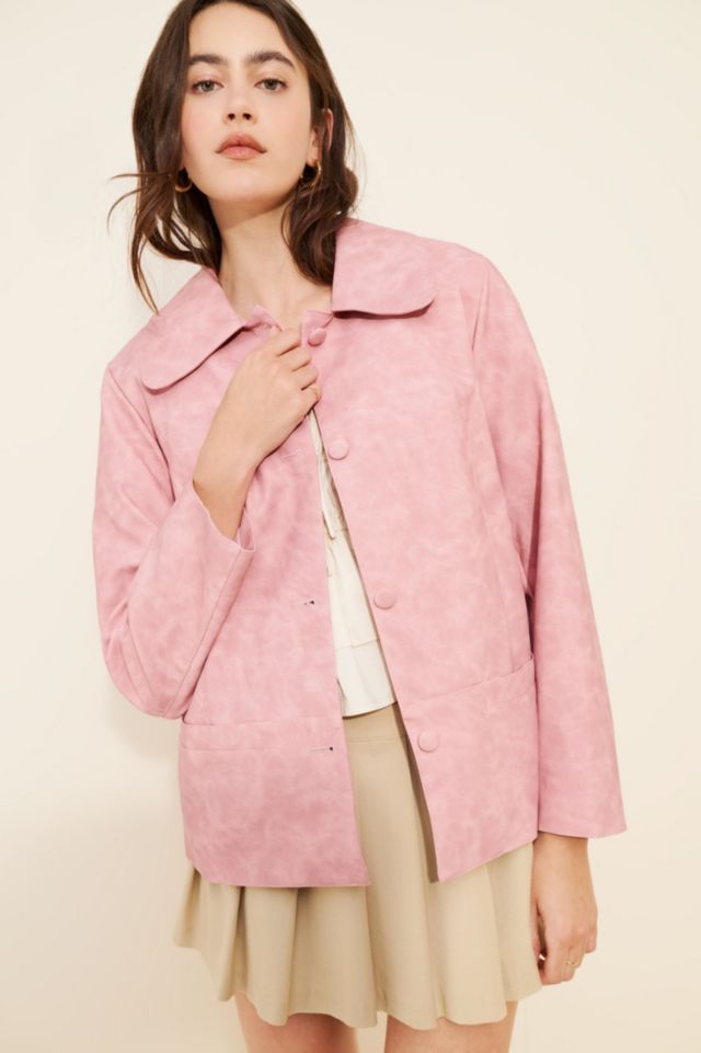 Ghospell Camila Vegan Leather Jacket #3