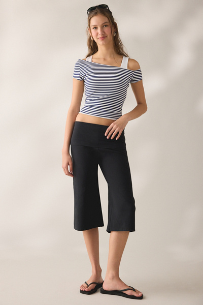 Out From Under Bec Asymmetric Cold Shoulder Layered Tee