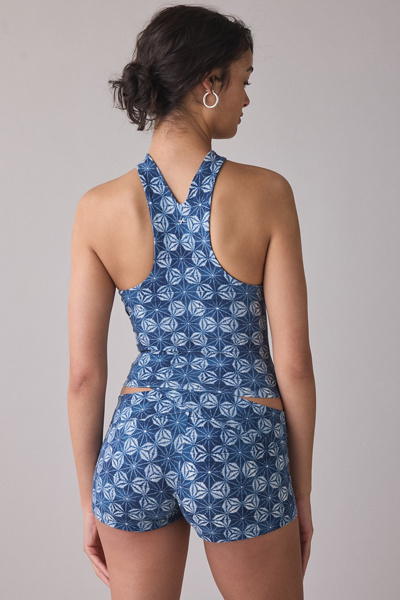 Out From Under Bec Keyhole Crisscross Halter Top