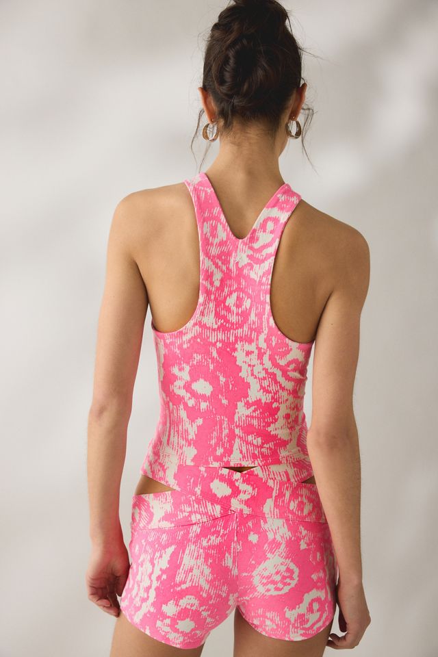 Out From Under Bec Keyhole Crisscross Halter Top #3