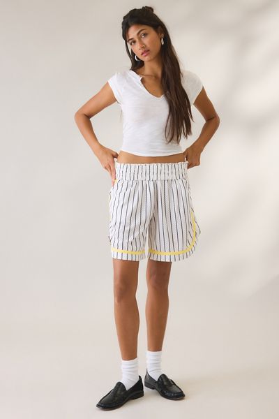 BDG Star Player Printed Mesh Athletic Shorts