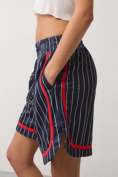 BDG Star Player Printed Mesh Athletic Short