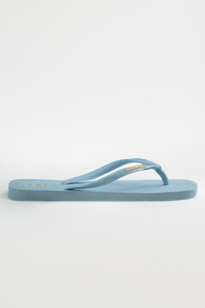 Havaianas Slim Square Logo Pop Up Flip Flop Sandal