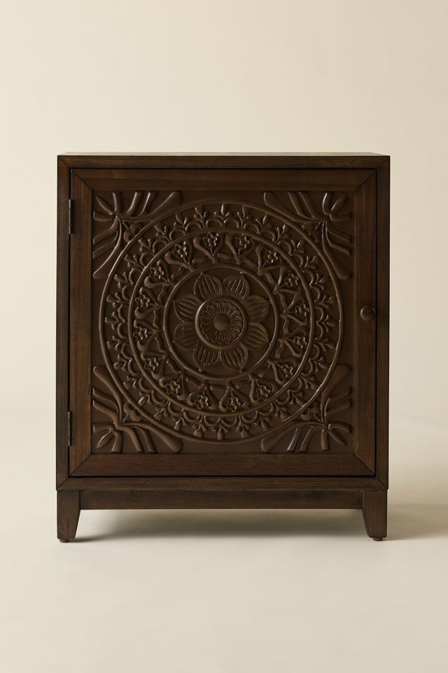 Eleanor Carved Storage Cabinet #1