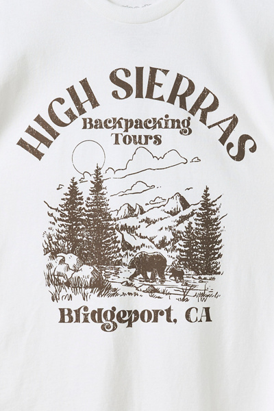High Sierra Backpacking Tours Graphic Tee