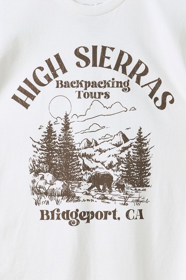 T-shirt graphique High Sierra Backpacking Tours #1