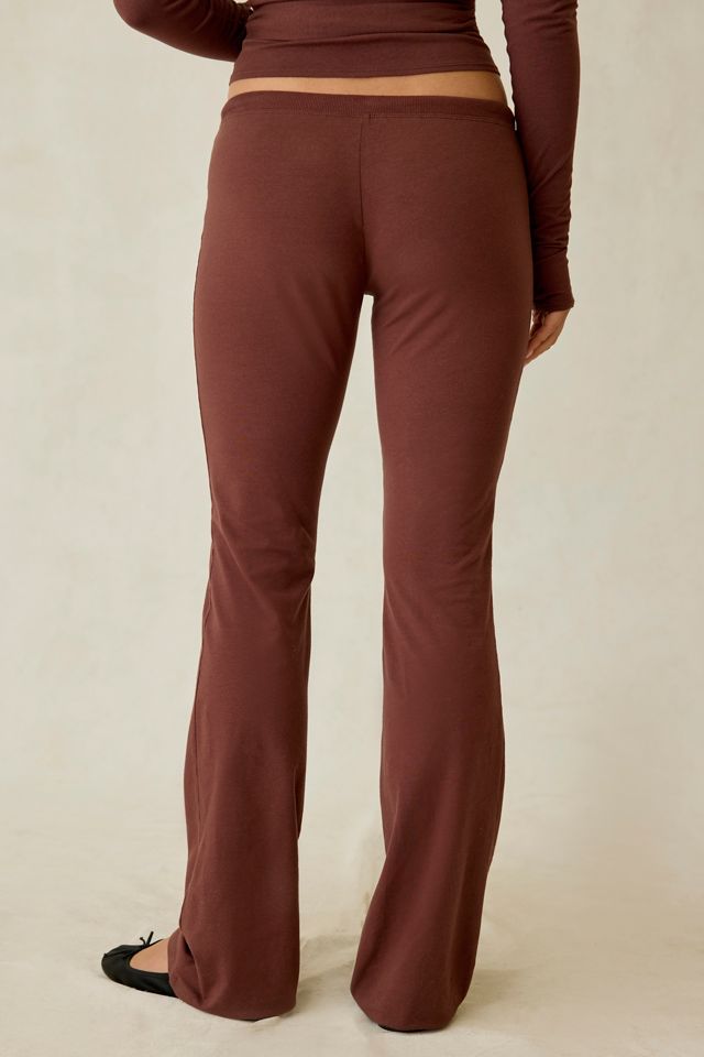 Out From Under Bec Low-Rise Slim Flare Pants | Urban Outfitters Canada