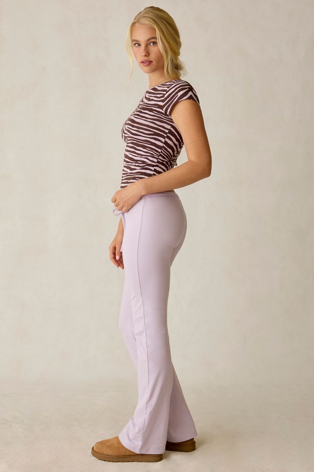 Out From Under Bec Low-Rise Slim Flare Pants #2