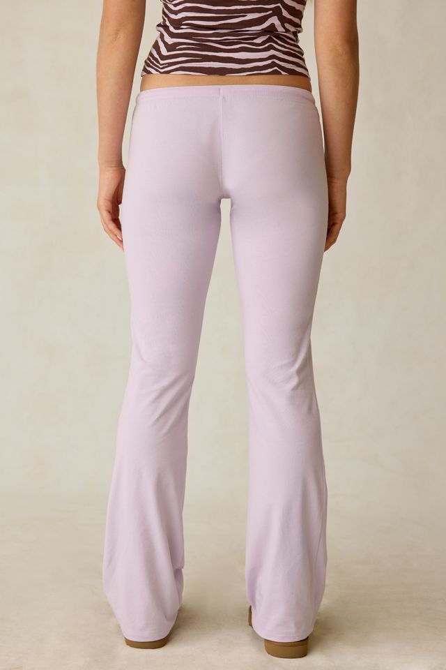 Out From Under Bec Low-Rise Slim Flare Pants #3