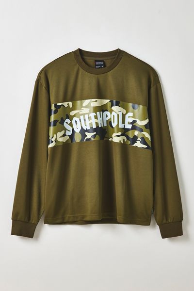 SOUTHPOLE Camo Long Sleeve Tee