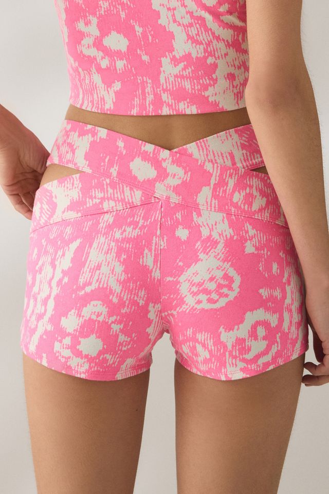 Out From Under Bec Twisted Cutout Bike Shorts #2