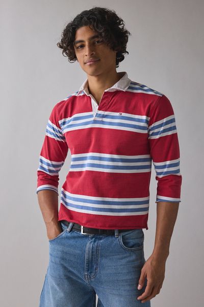 Stussy Lucas Stripe Rugby Shirt | Urban Outfitters Canada