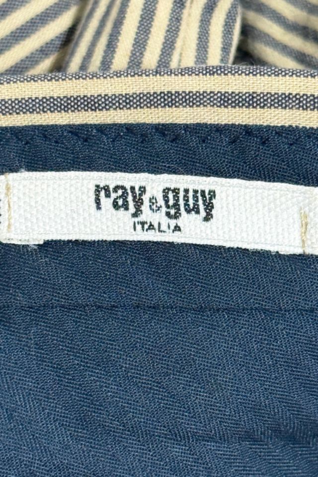 Vintage 1990's Ray & Guy Striped Flared Leg Hippy Pants #1
