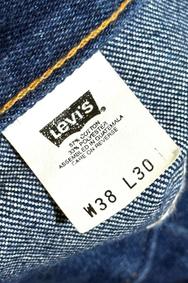 Vintage 1990's Levi’s® 517 Tag Dark Bootcut Western Denim Jeans #4