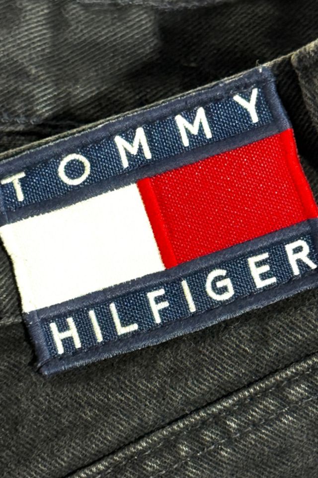 Vintage 1990's Tommy Hilfiger Faded Denim Baggy Fit Jeans #3